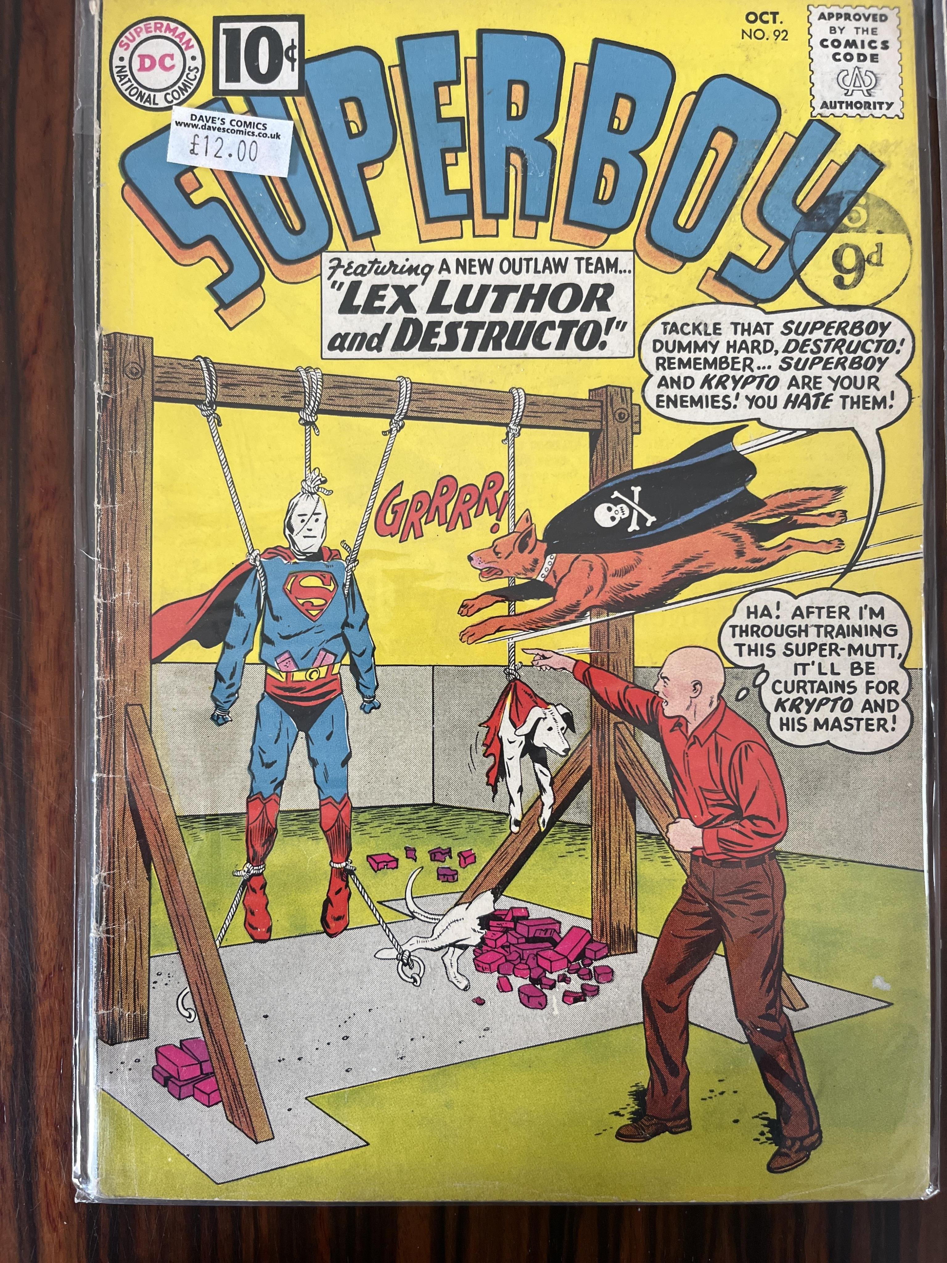 DC comics, Superboy, Vol. 1, 38 issues between #92–158, Superman's Girl Friend Lois Lane, 13 issues between #53–125 (51)